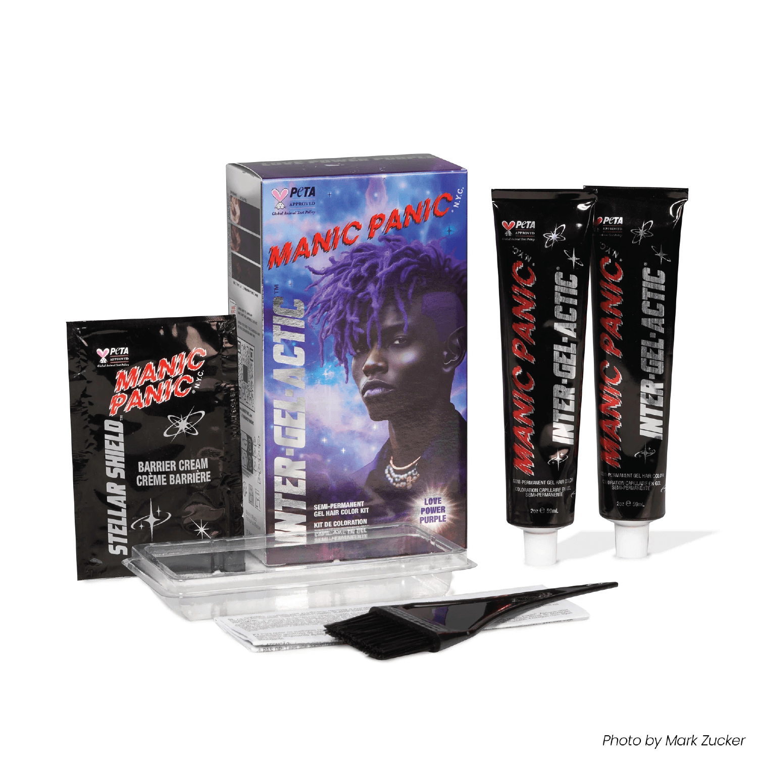 Manic Panic® Inter-GEL-actic™ Hair Color Kit - Love Power Purple™