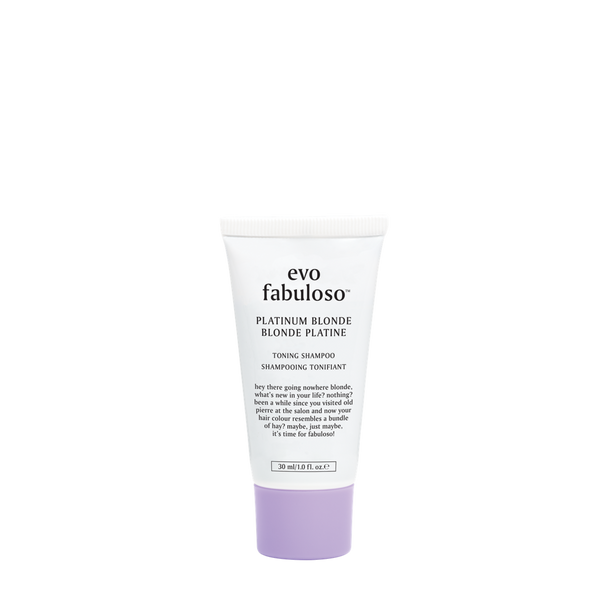 Evo FABULOSO Platinum Blonde Toning Shampoo 30ml