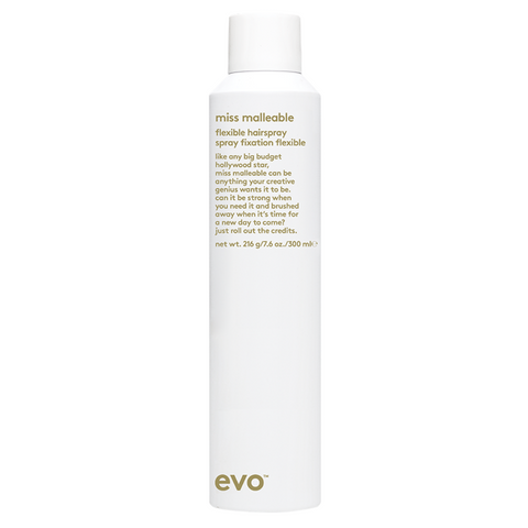 Evo Miss Malleable Flexible Hairspray 300ml