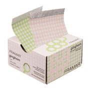 Framar Gingham Switch Pink/Green 5x11 Pop Ups 500 Sheets