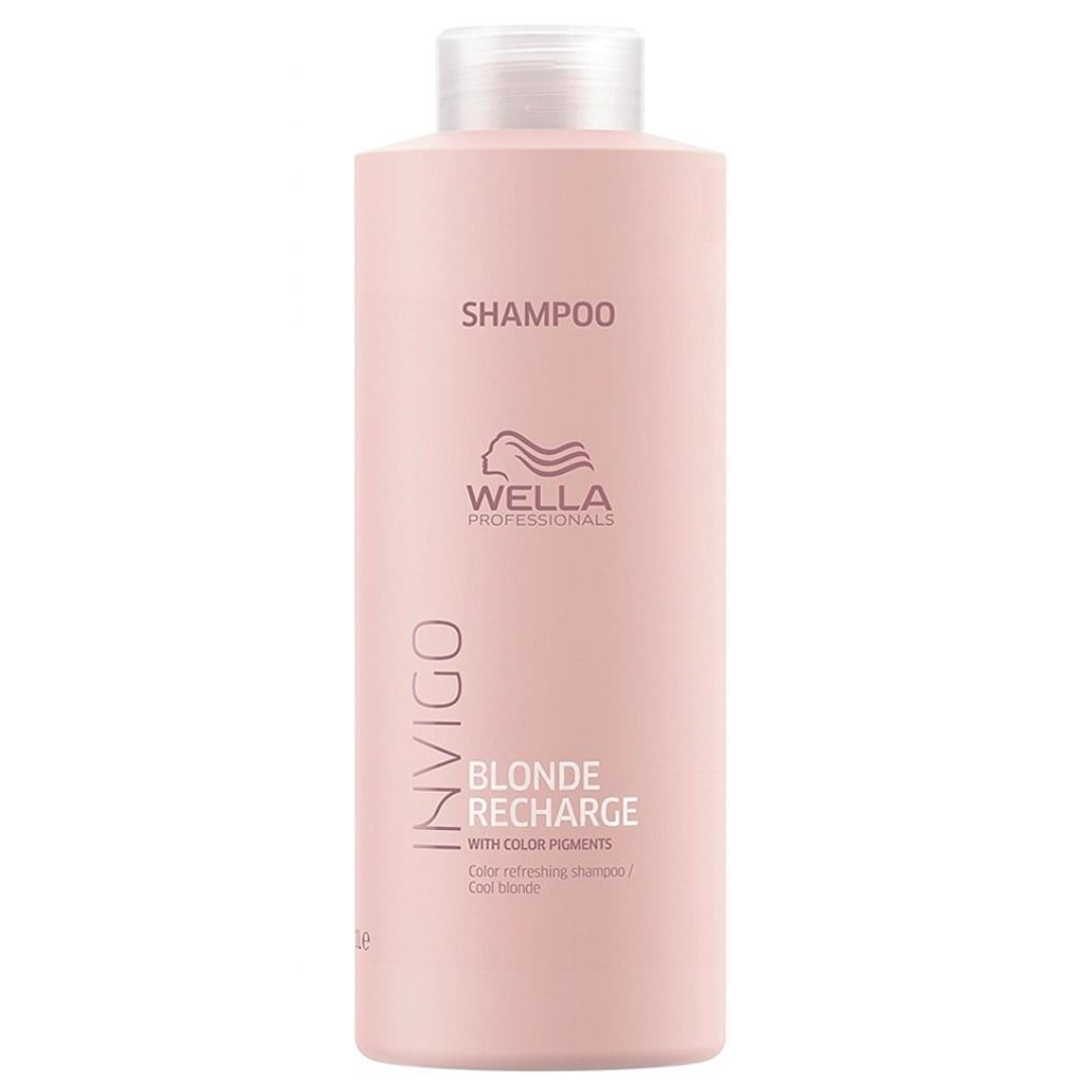Wella Invigo Blonde Recharge Cool Blonde Shampoo 1 Litre