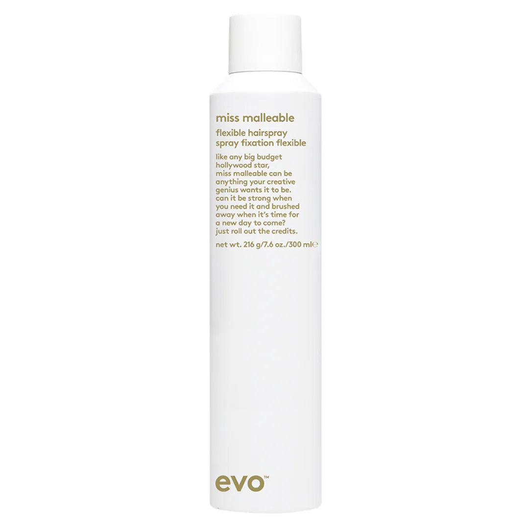 Evo Miss Malleable Flexible Hairspray 300ml