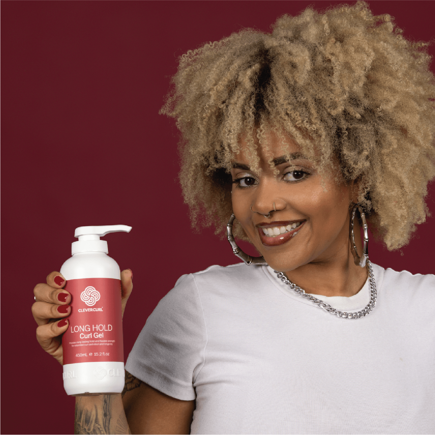 Clever Curl Long Hold Gel 450ml