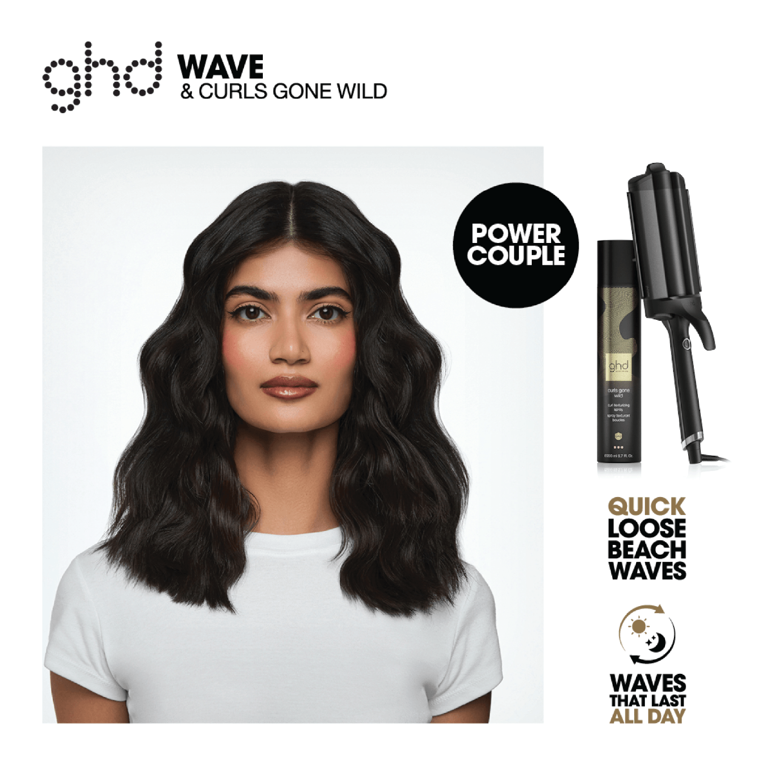 ghd Curls Gone Wild Curl Texturizing Spray 200ml