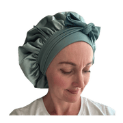 Splash Happy Cloud Silk Bonnet - Sage