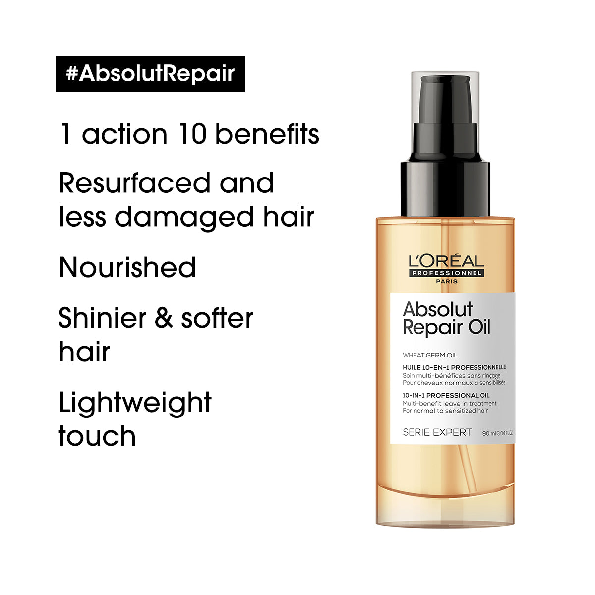 L'Oreal Professional Serie Expert Absolut Repair 10 In 1 Oil 90ml