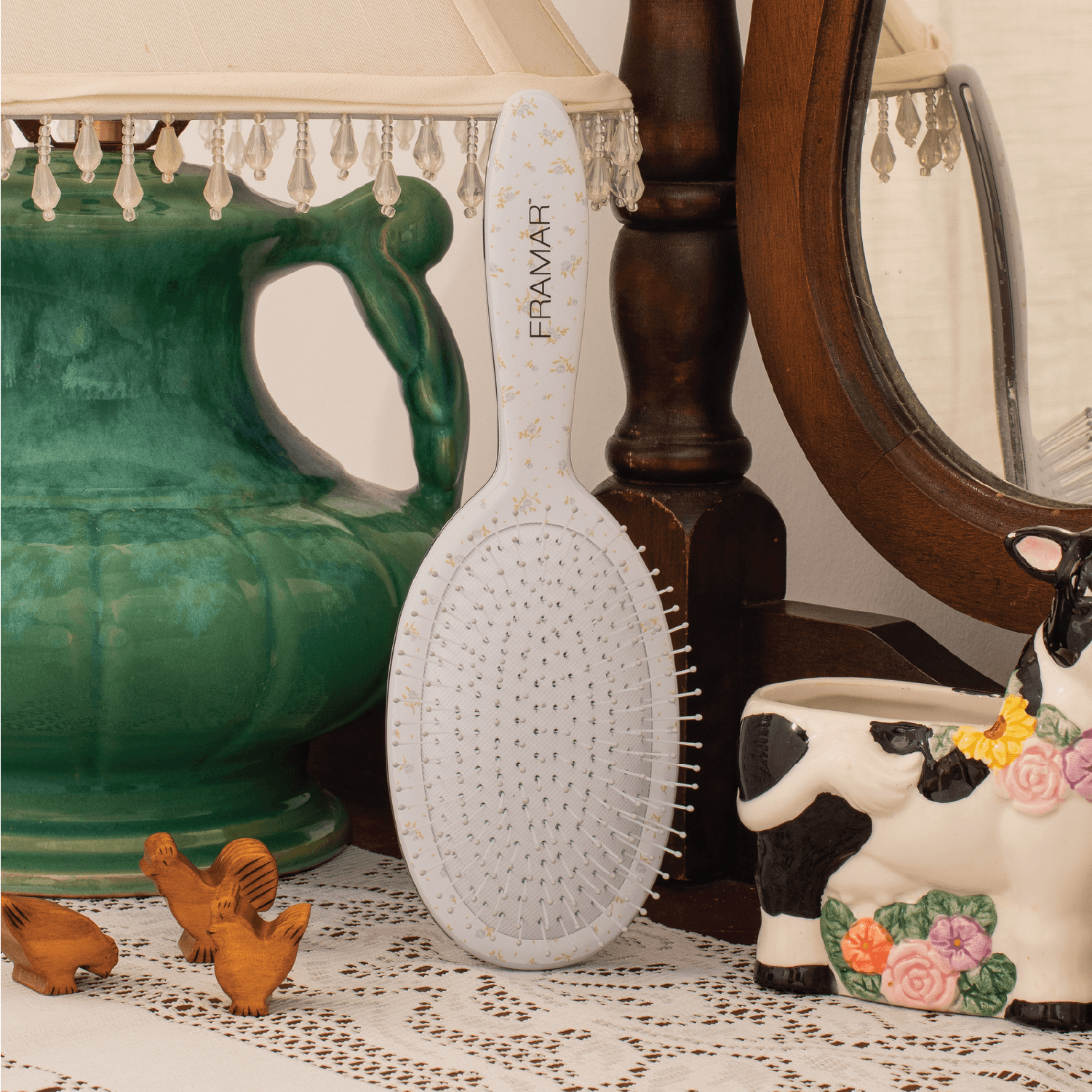 Framar Country Charm - Eleanor Detangle Brush Limited Edition