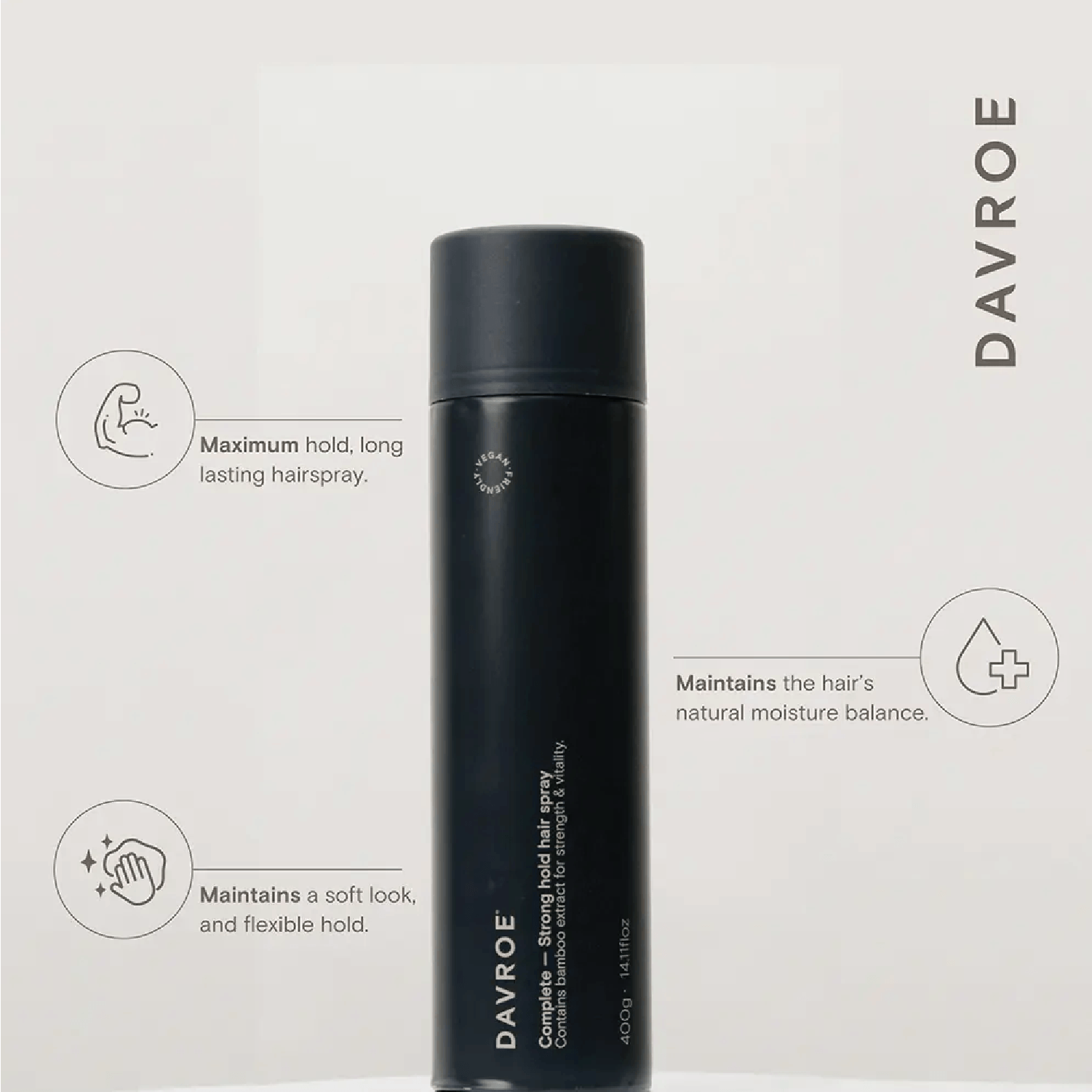 Davroe Complete Aerosol Hair Spray 300g