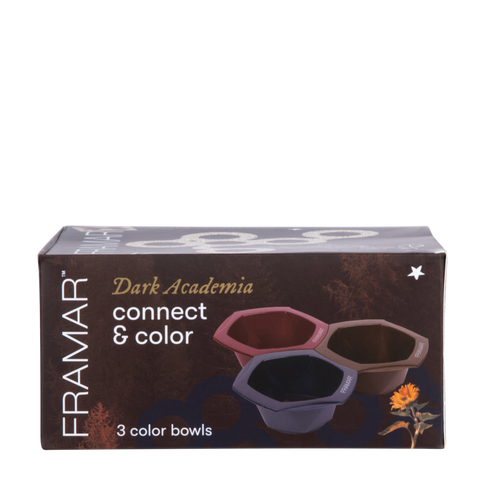 Framar Connect & Color Bowls Dark Academia 3 pack