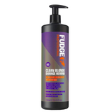 Fudge Clean Blonde Damage Rewind Violet Toning Shampoo Litre *