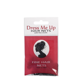 Dress Me Up Fine Hair Net 2 Pack Light Brown