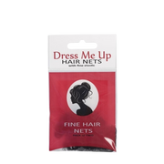 Dress Me Up Fine Hair Net 2 Pack Brown