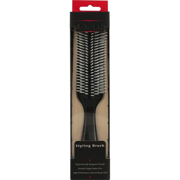 Jorgen 7 Row Styling Brush - Black