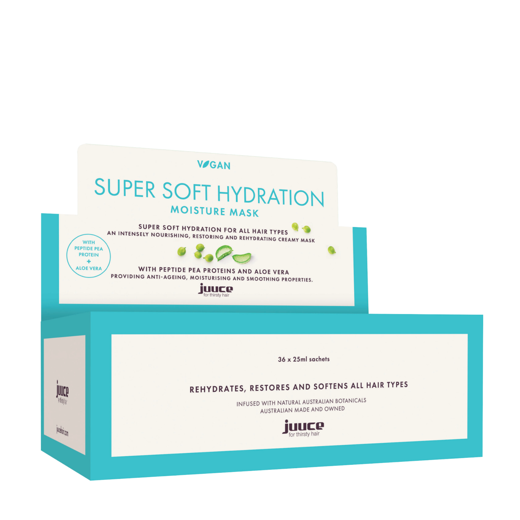 JUUCE Super Soft Hydration Mask Box 36 x 25ml