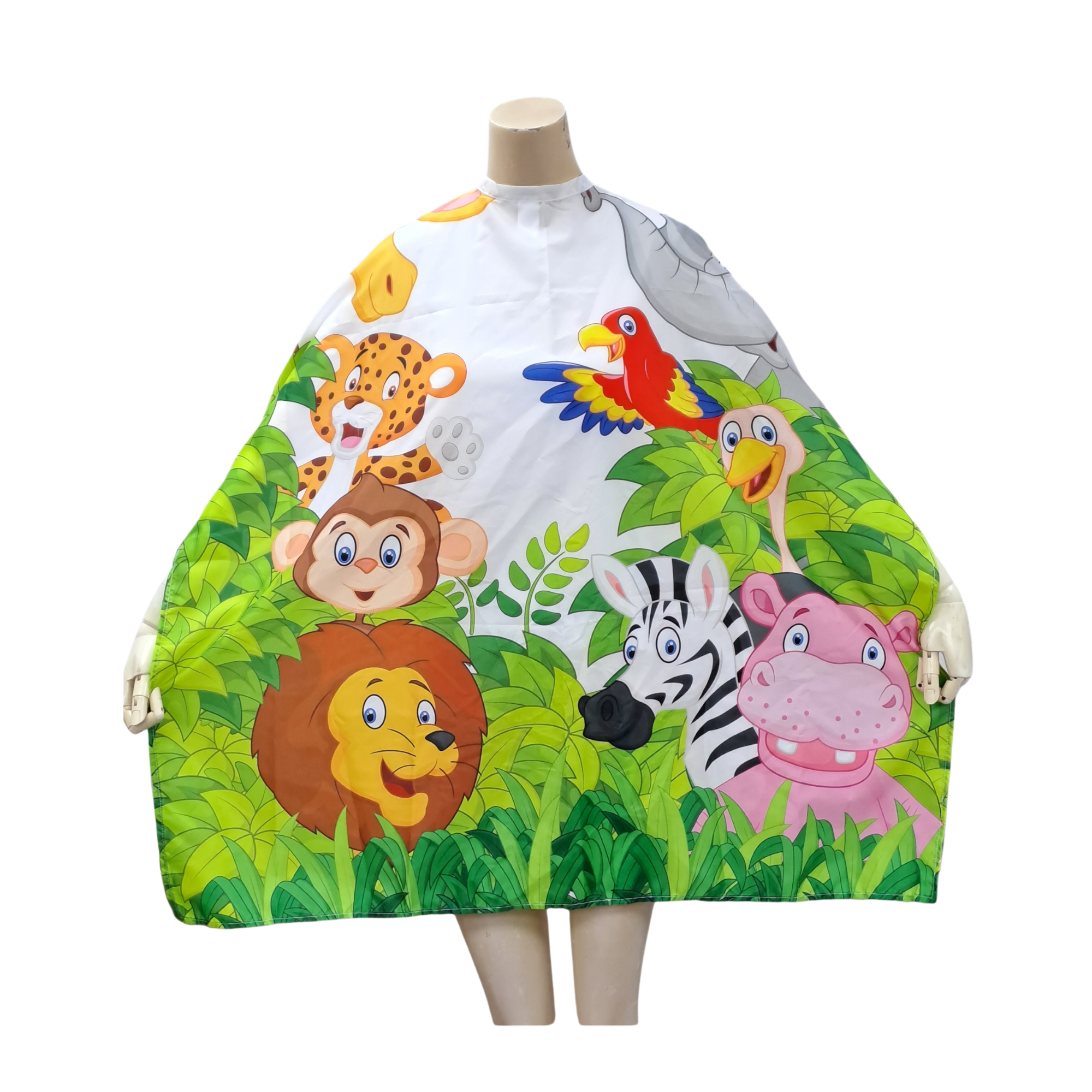 Kids Cutting Cape At The Zoo