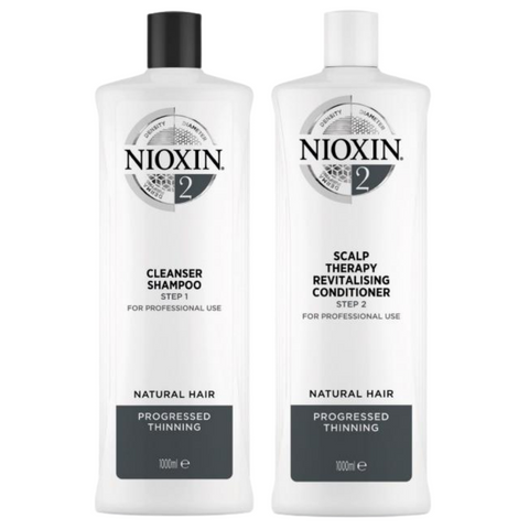 Nioxin System 2 - 1 Litre Duo