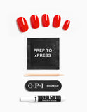 OPI xPRESS/ON Instant Gel-Like Salon Manicure - Cajun Shrimp - Classic