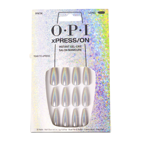 OPI xPRESS/ON Instant Gel-Like Salon Manicure - IYKYK - Long