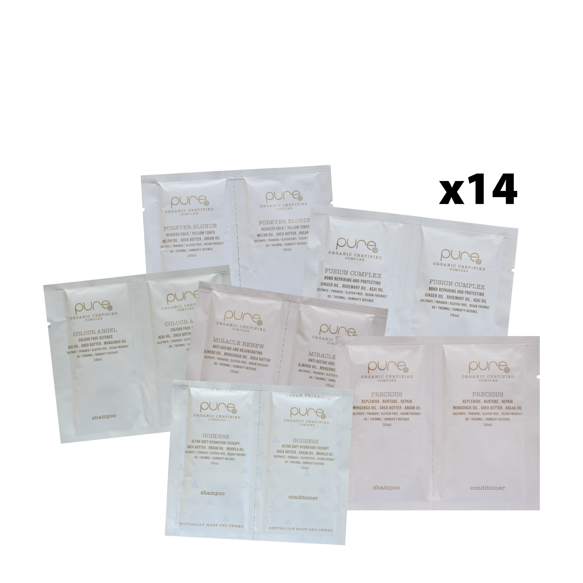Pure Sachet 14 Deal (84 Sachets)