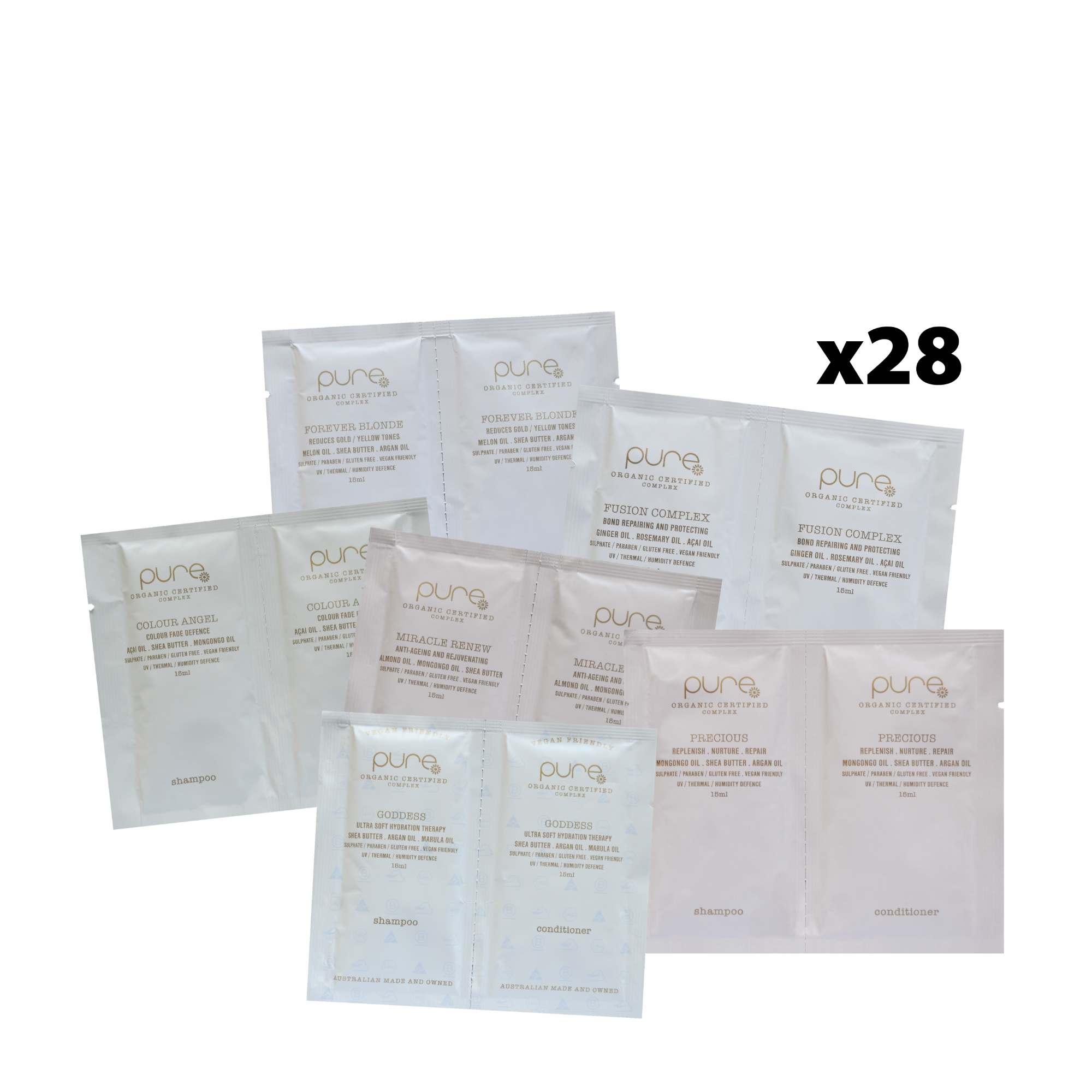 Pure Sachet 28 Deal (168 Sachets)