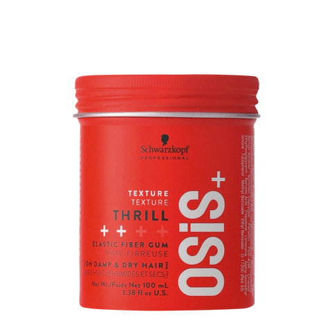 Schwarzkopf Osis+ Thrill - Fiber Gum For Elastic Style Control 150ml *New*