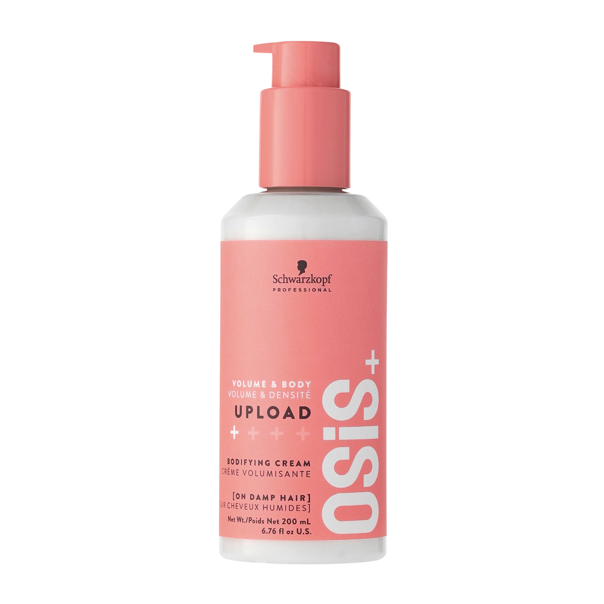 Schwarzkopf Osis+ Upload - Volume Lightweight Cream 200ml