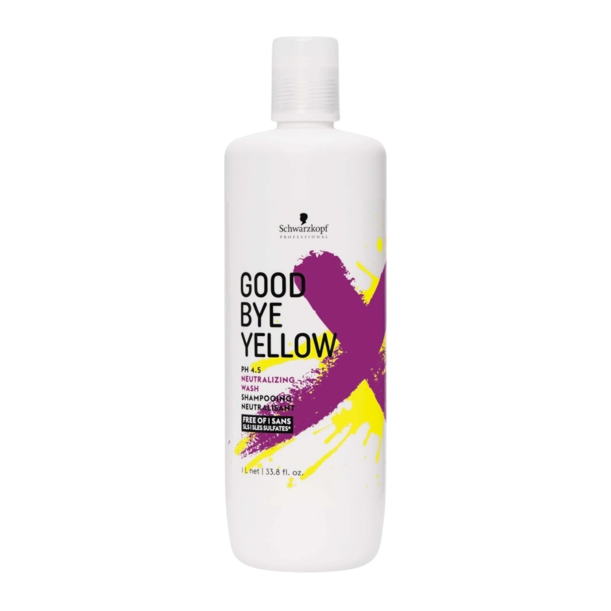 Schwarzkopf Professional Good Bye Yellow Shampoo Neutralisant 1 Litre