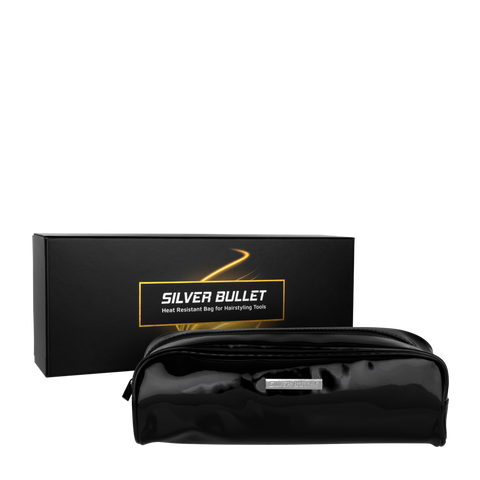 Silver Bullet Heat Resistant Pouch - Patent Black