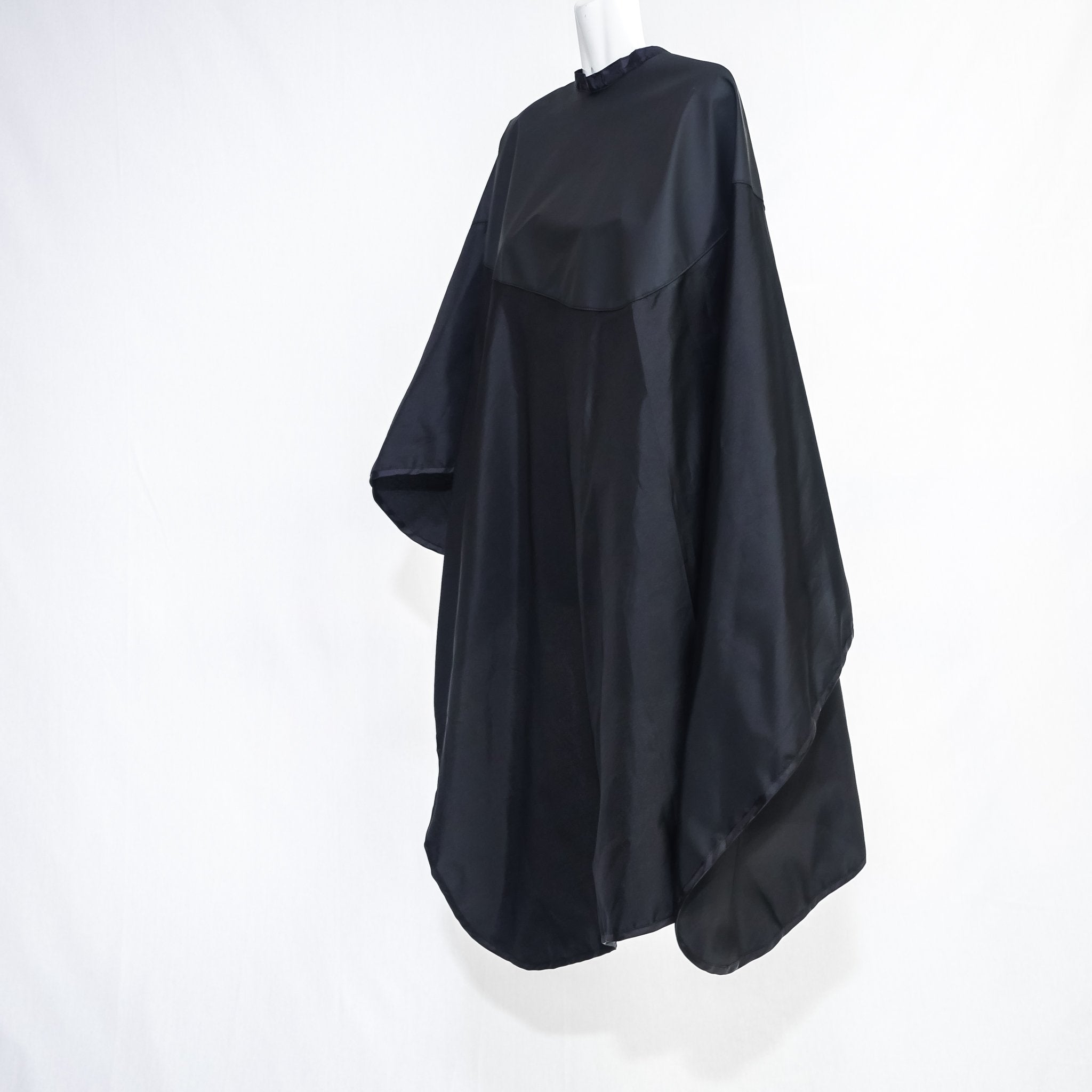 Black Shiny Cape 100% Waterproof  With Yoke 030305PU