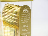 555 Mini Bobby Pins 1.5" Gold