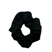 Splash Happy Silk Scrunchie Regular - Black