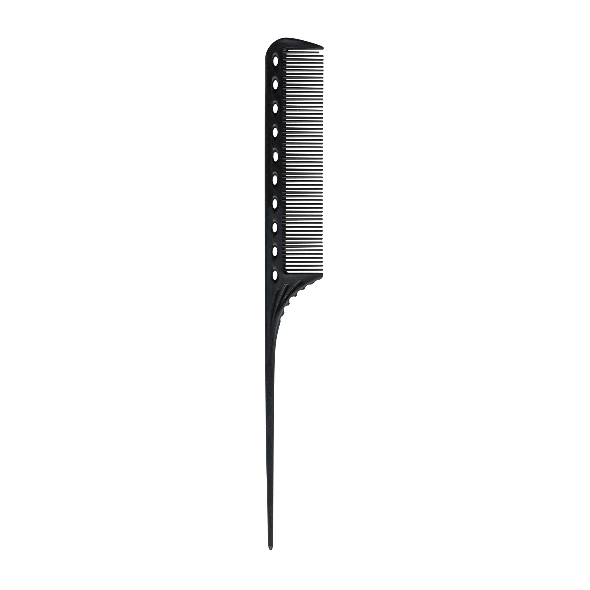 YS Park 216mm Basic Tail Comb - Carbon Black