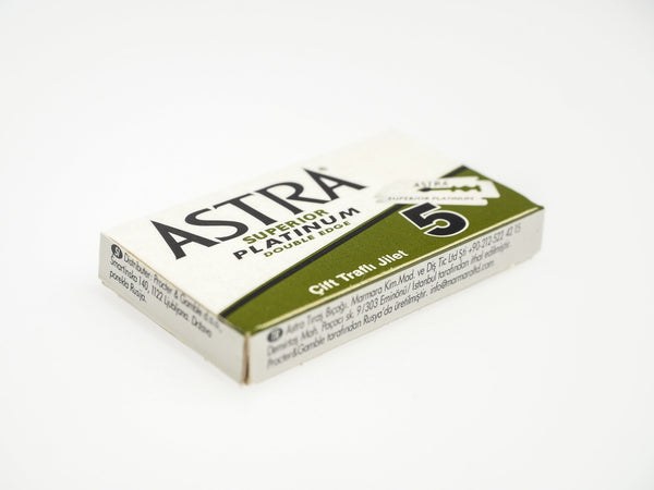 Astra Platinum Blade Double Edge packet of 5