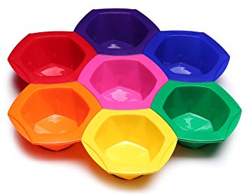 Rainbow Tint Bowl set of 7