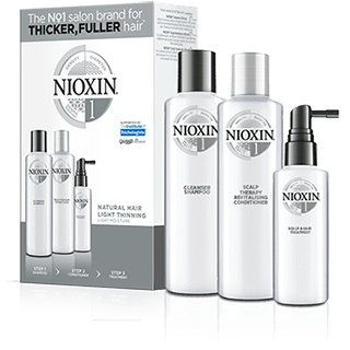 Nioxin Trial Kit System 1 150ml,150ml & 50ml
