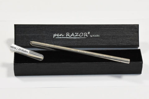 Pen RAZOR Set with 20 blades