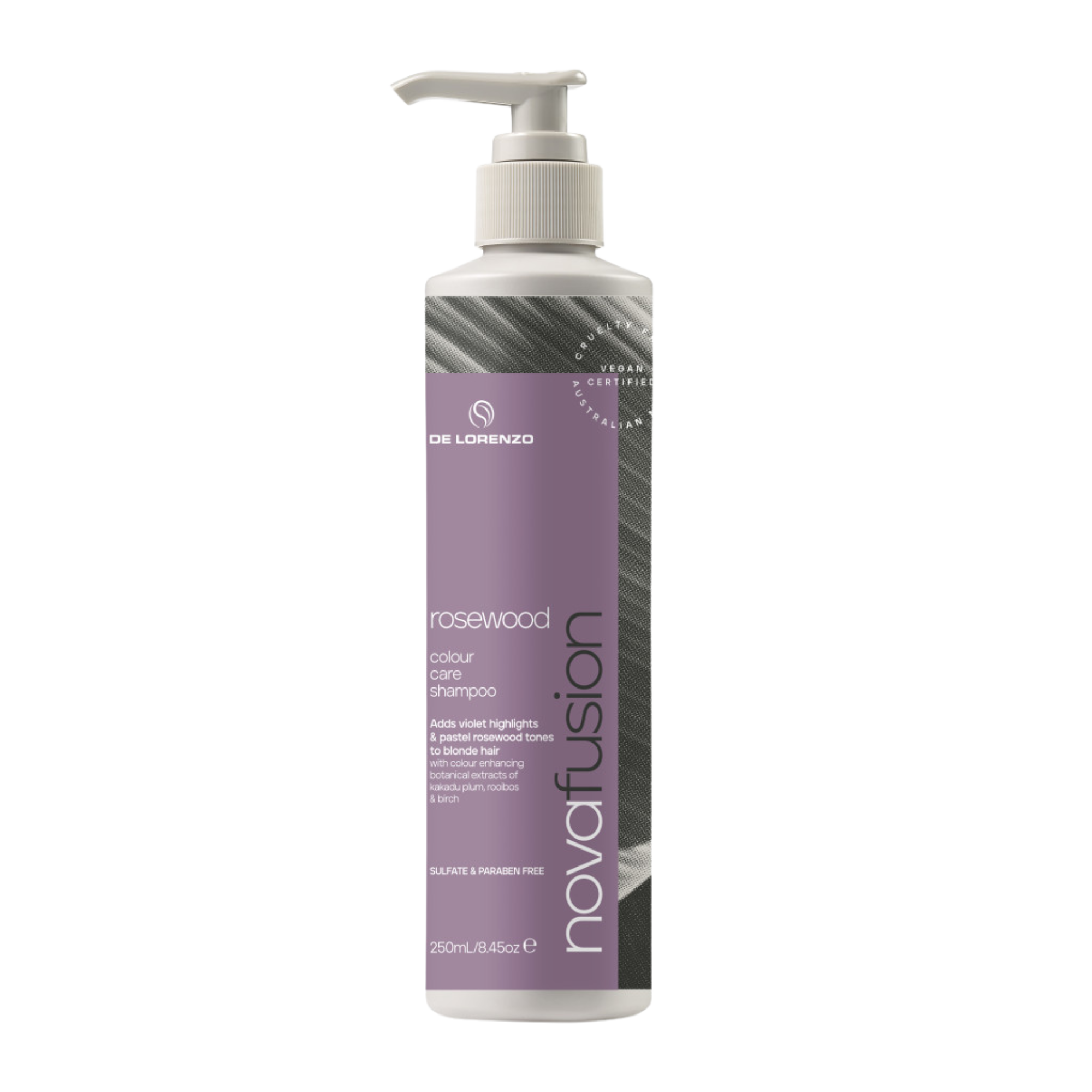 De Lorenzo Novafusion Rosewood Shampoo 250ml