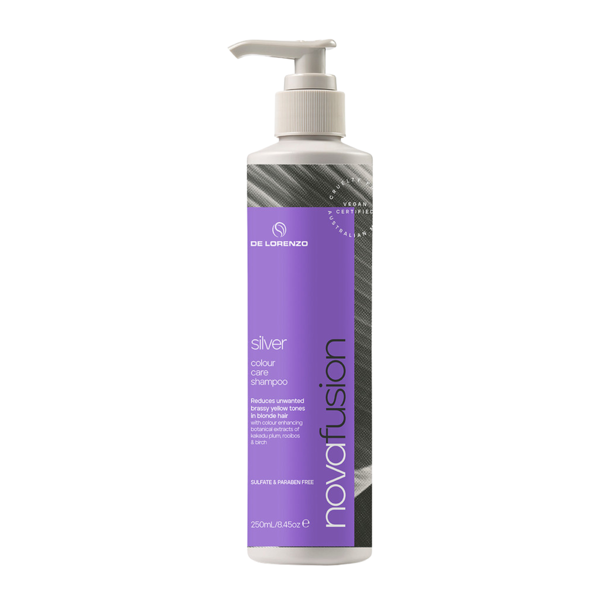 De Lorenzo Novafusion Silver Shampoo 250ml