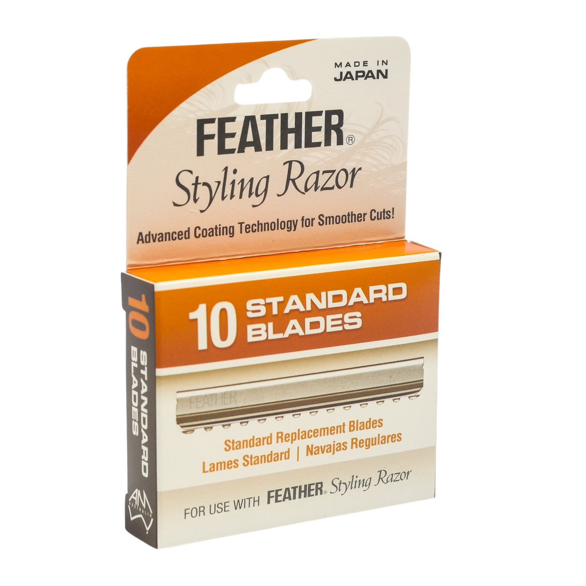 Feather Razor Guard Feather Styling Razor Blades/Guards Pack of 10 – Southern Salon ...