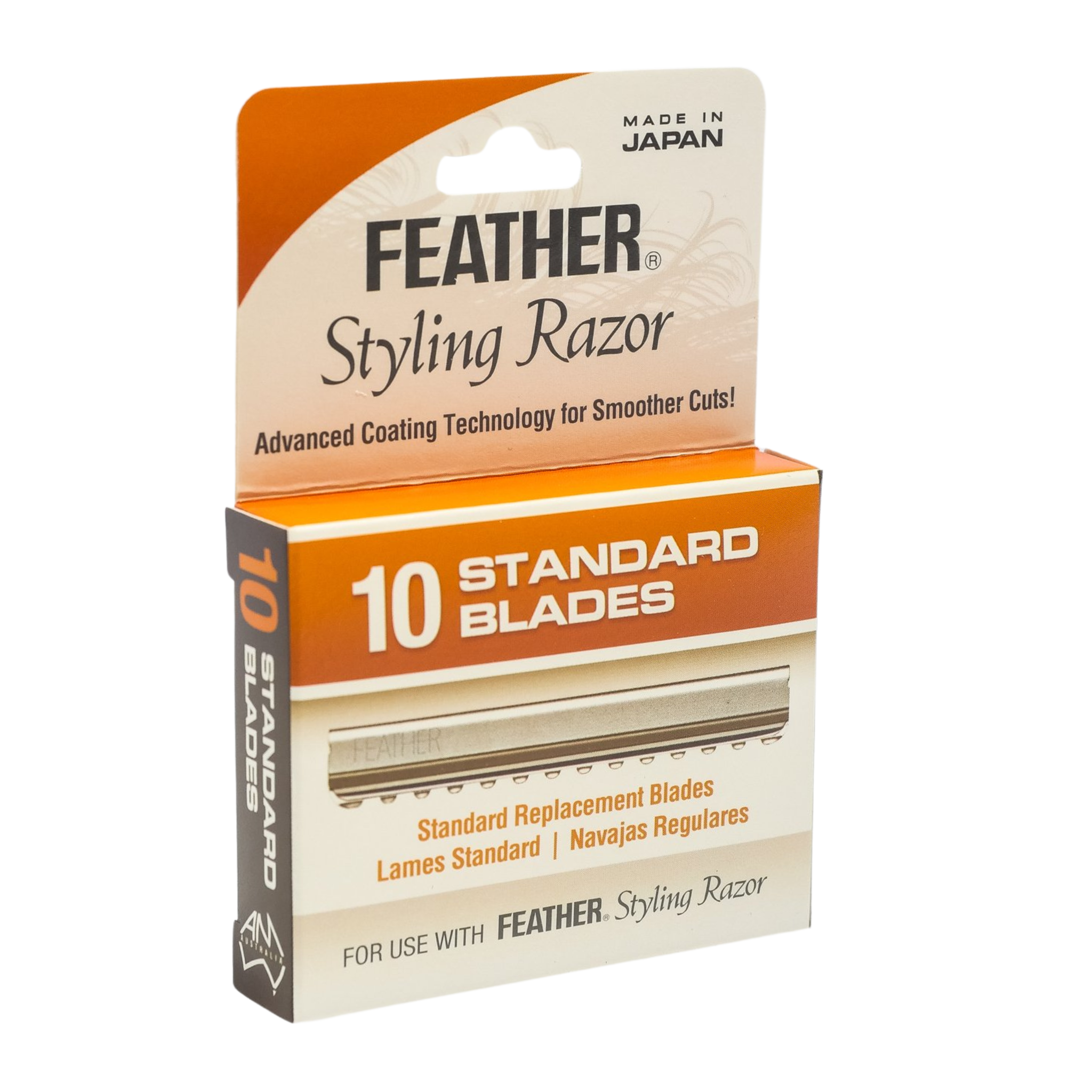 Feather Styling Razor Blades/Guards Pack of 10