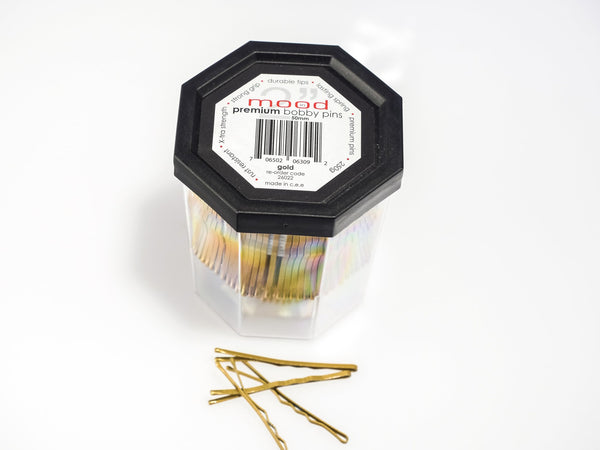 In Mood Gold Bobby Pins