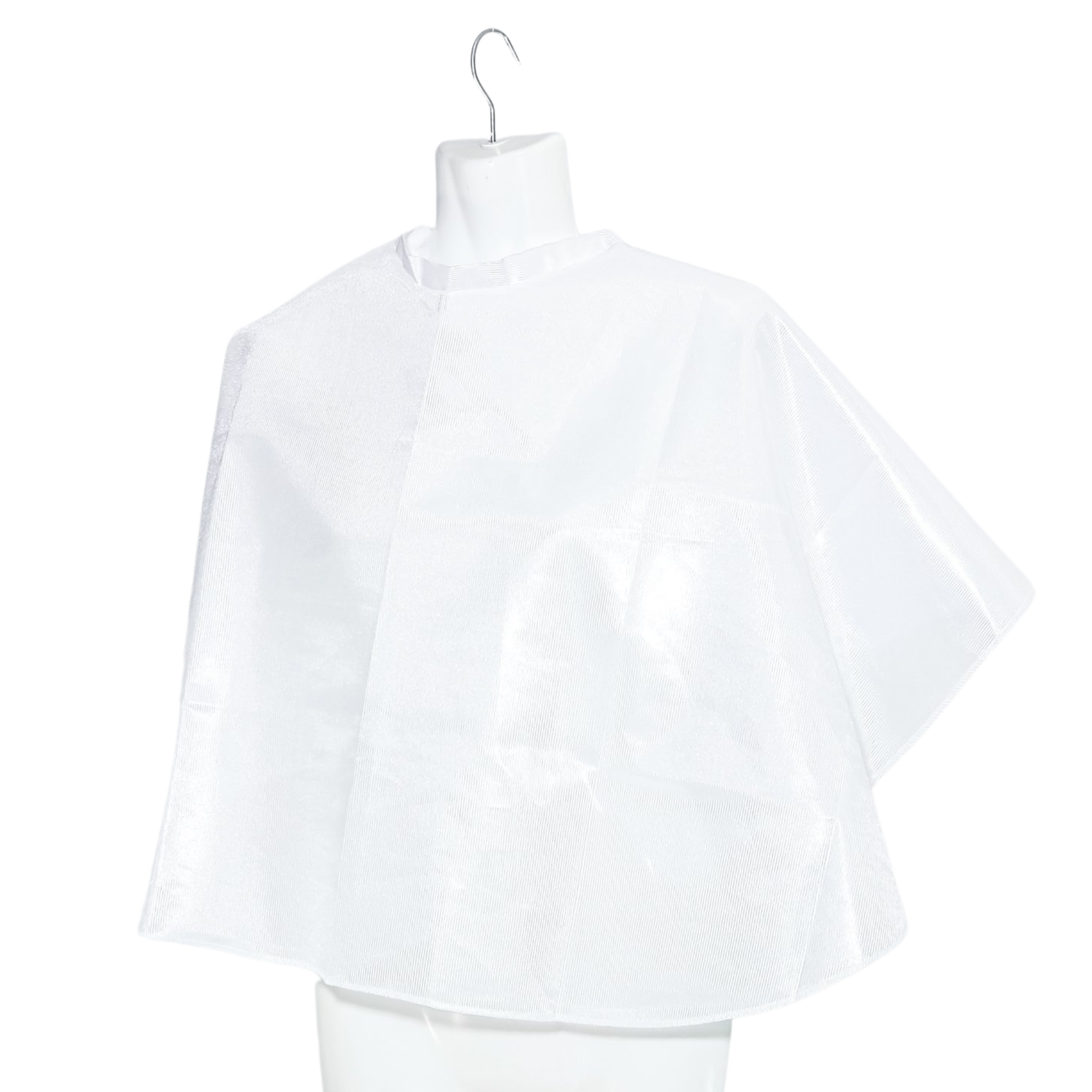 Knitted Comb Out Cape White 257 A/W*