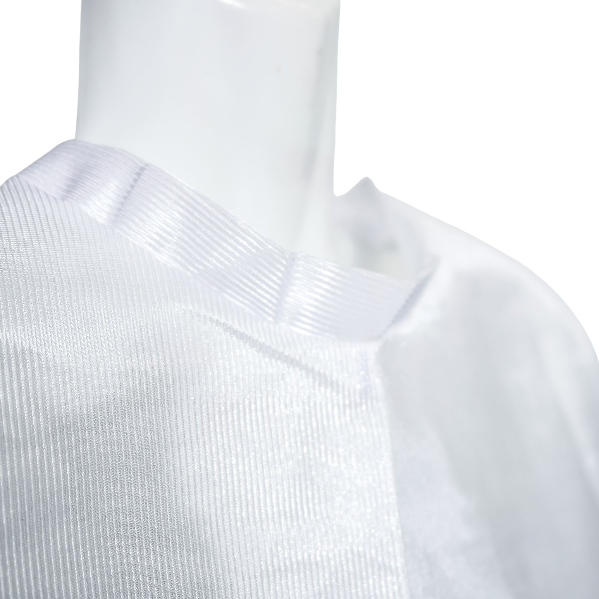 Knitted Comb Out Cape White 257 A/W*