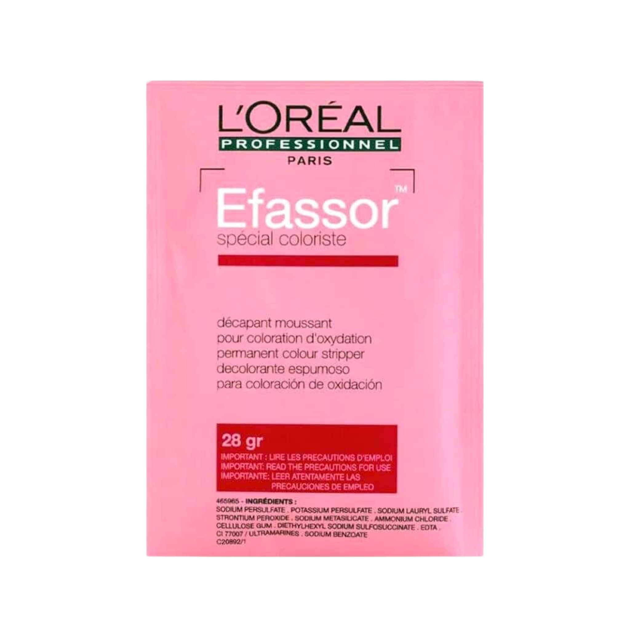L'Oreal Professional Efassor Sachet (Single)