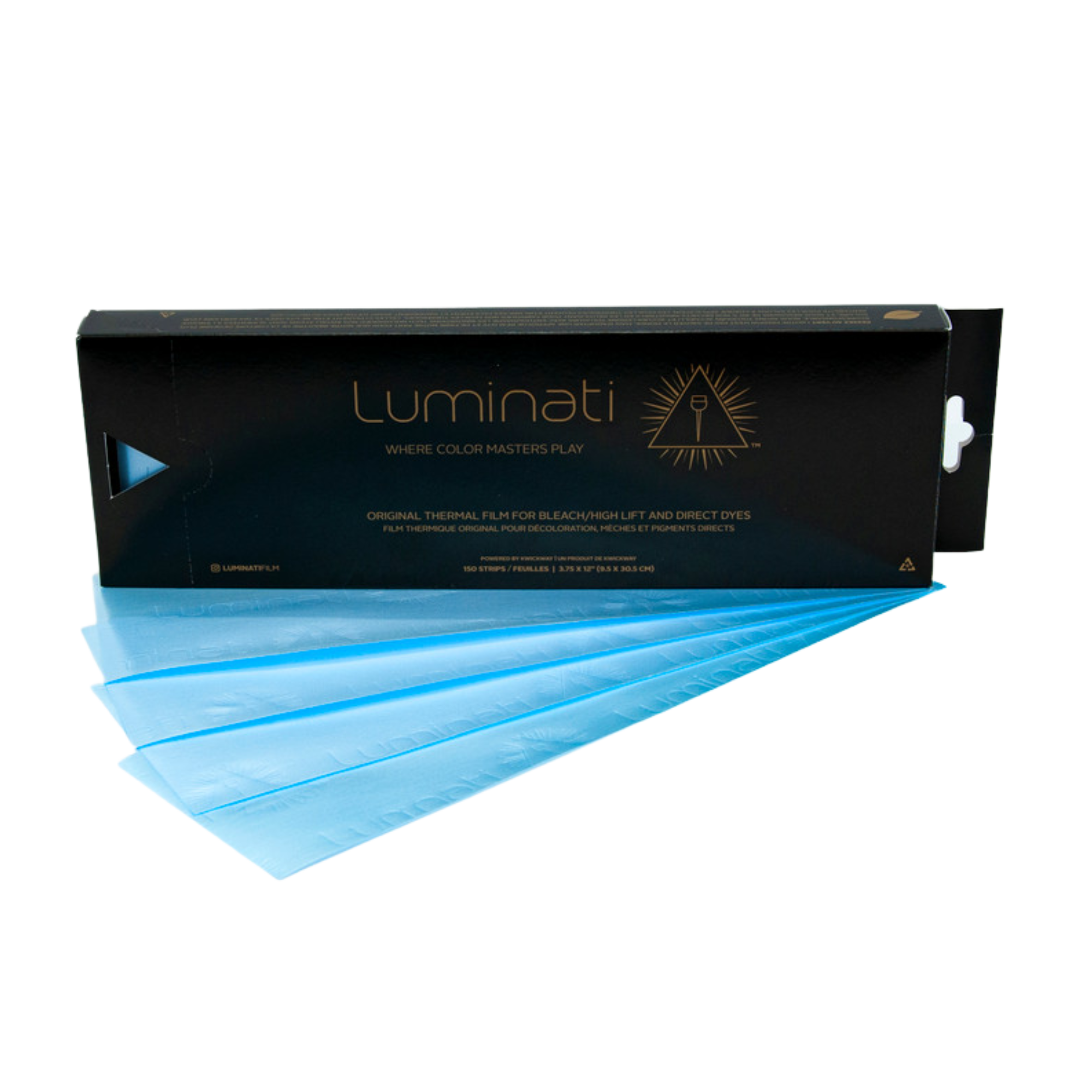Luminati Highlighting Strips Blue 30.5cm / 9.5cm  Box of 150