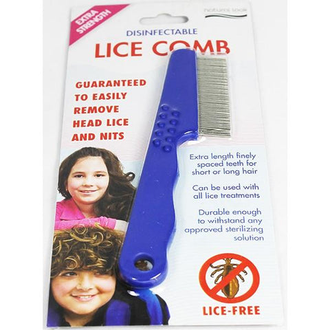 Disinfectable Lice Comb