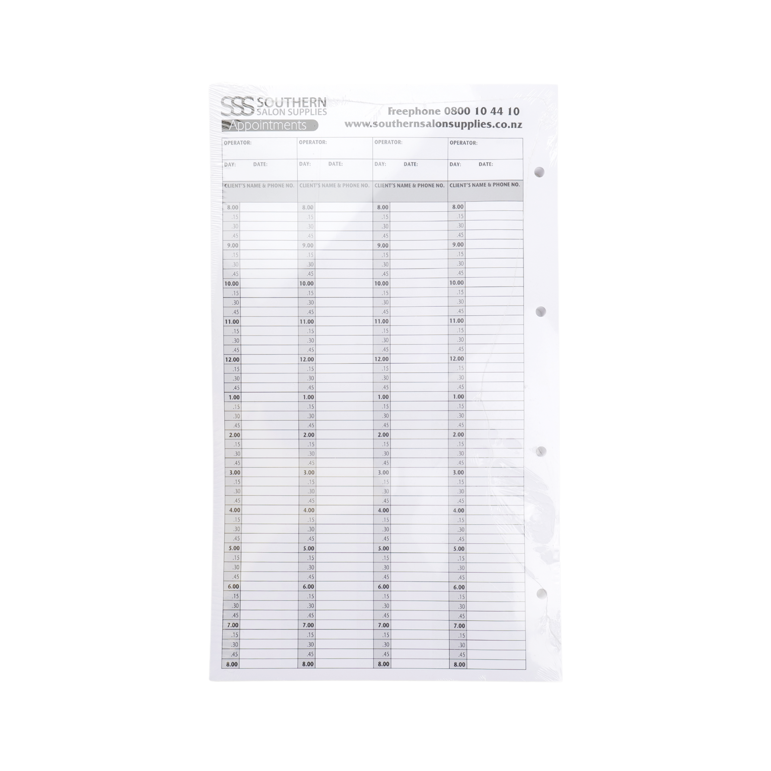 SSS-4 Column Packs of 50-Refill