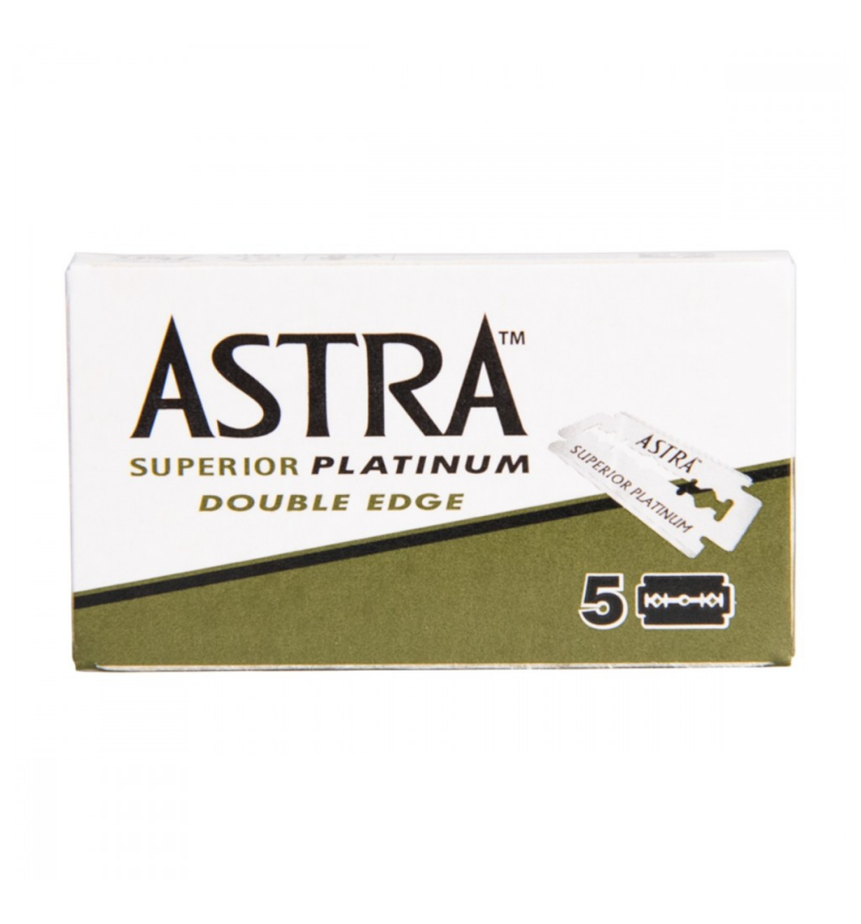 Astra Platinum Blade Double Edge packet of 5