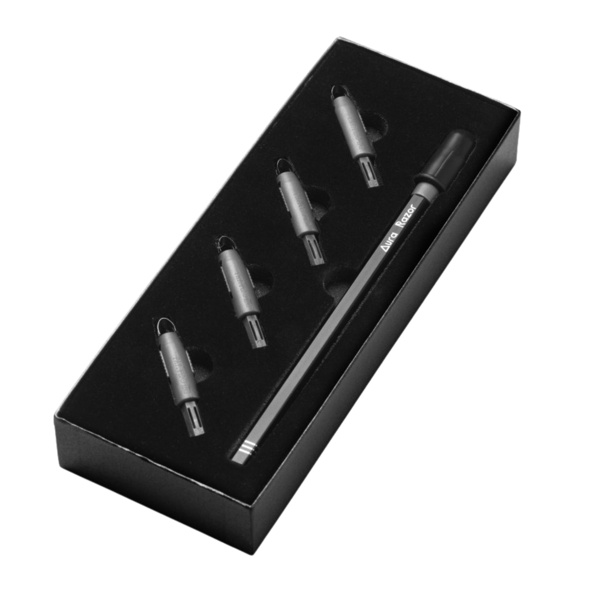 Aura Pen Razor Kit + 4 Blades *
