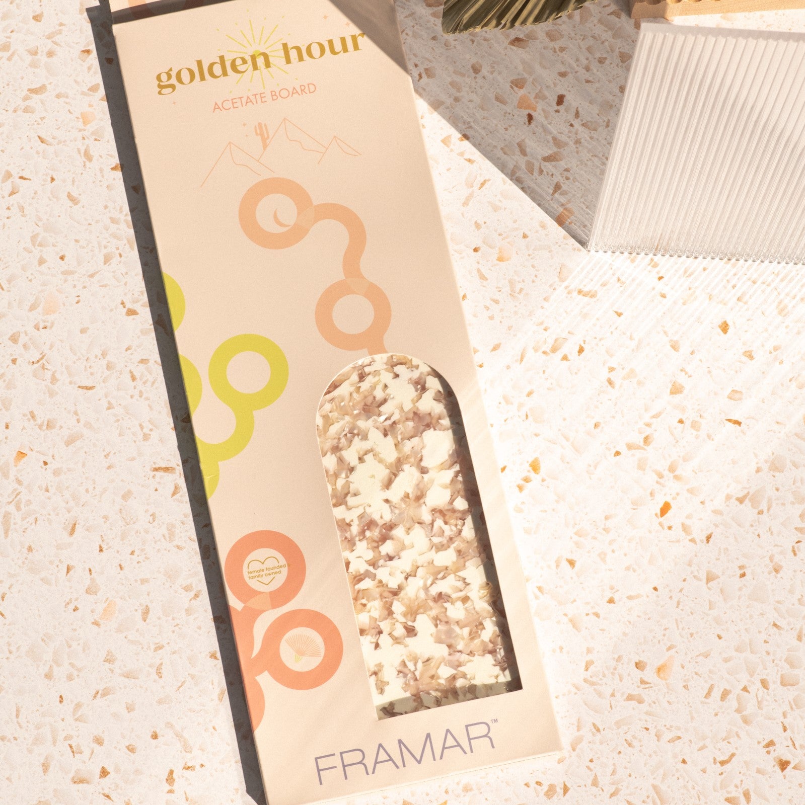 Framar Acetate Balayage Board - Golden Hour